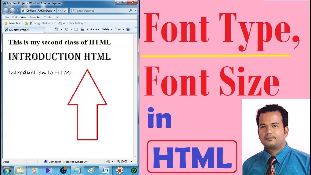 Cara mengubah jenis dan ukuran font