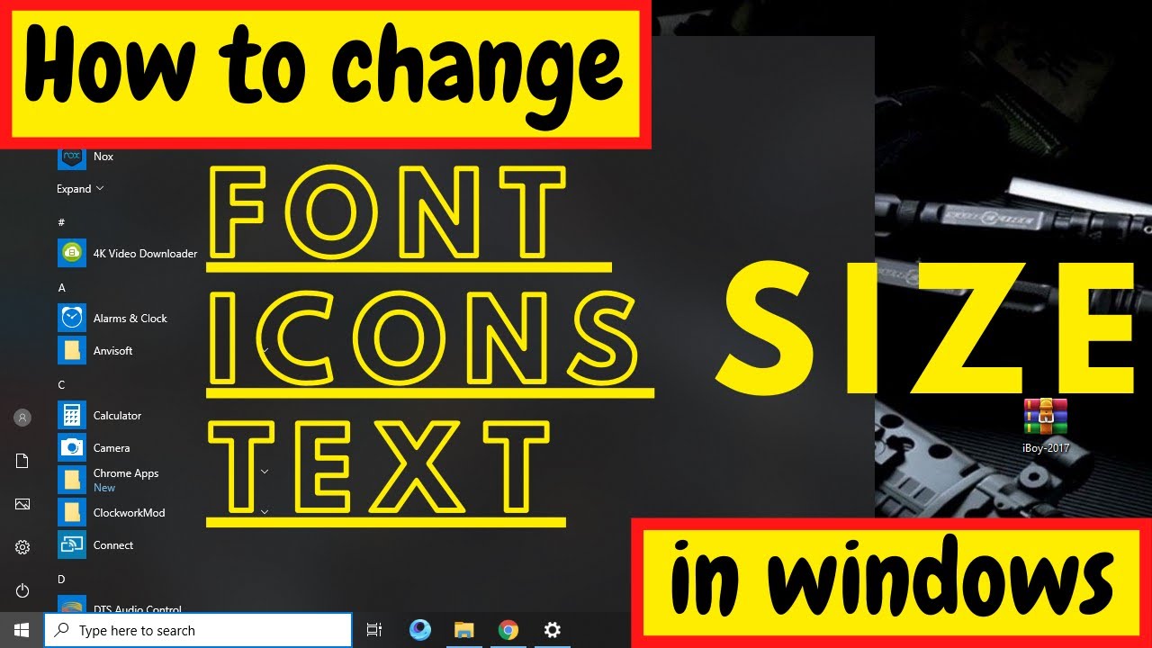 Font style word change text tutorial click